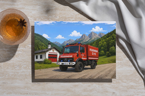 Mercedes unimog feuerwehr - unimog,