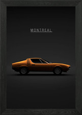 Alfa Romeo Montreal Orange