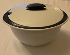 Tupperware Thermo-Duo  blau 4,3L/3,5L Wärmebehälter 3 teilig