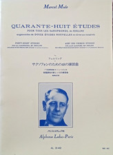Marcel Mule-Quarante-Huit Études-48 Studien f. a. Saxophone v. Ferling -Nr. 8860