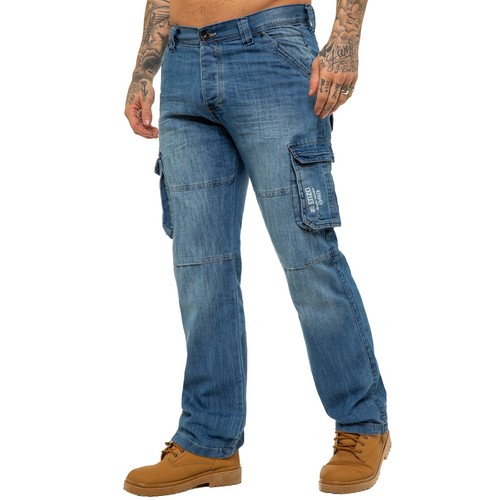 Enzo herren cargo - herren, jeans