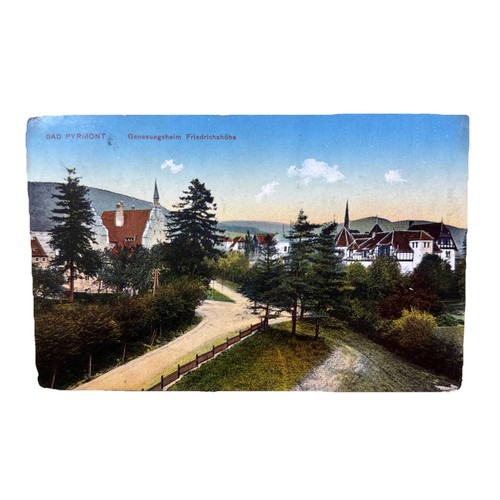 Postkarte bad pyrmont - ak,