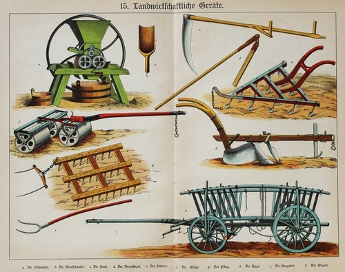Landwirtschaft bauer sense - landwirtschaft,
