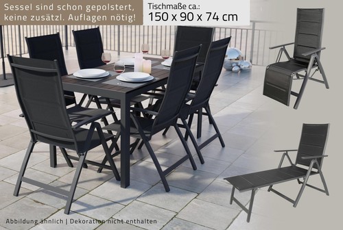 Alu gartensitzgruppe - alu,