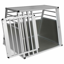 Hundebox alu 65 cm - alu, 80*65*65