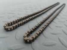 2x Pocket Mini Dirtbike Kette 25H chain 74 Glieder 47ccm 49ccm 50ccm + 2 Schloss