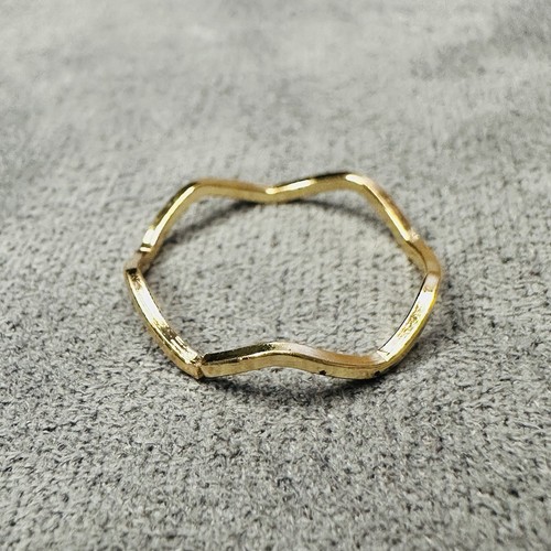Ring vergoldet schlicht