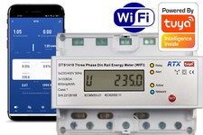 3-Phasen-Stromzähler bis zu 80A TUYA WiFi 2-Wege PV Energie-Messer