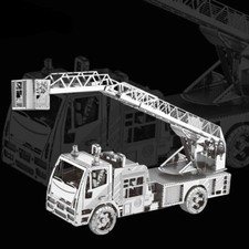3D Metall Puzzle Feuerwehrauto