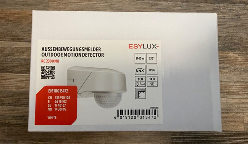 Esylux bewegungsmelder 230 - esylux, rc