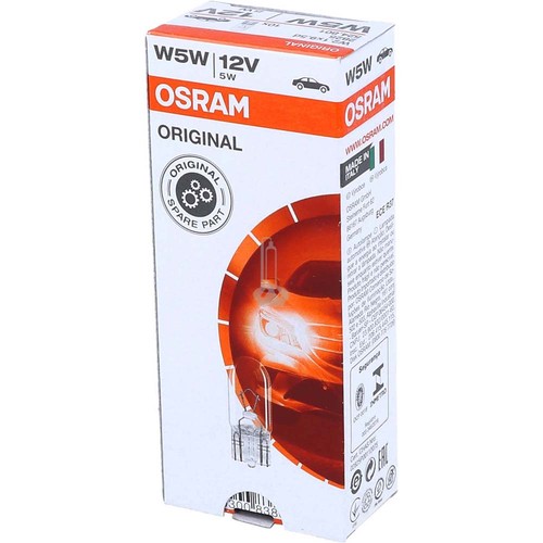 10x w5w osram 12v - osram, 5w
