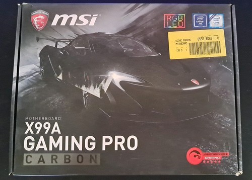 Msi x99a gaming - gaming, carbon