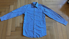 Country Line Trachtenmode: Trachten Hemd Männer Blau / Weiß kariert Gr XS