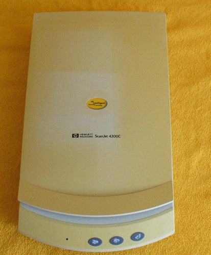 Flachbett farbscanner - flachbett, hp