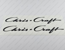 CHRIS CRAFT BOATS LOGO SCHWARZ
