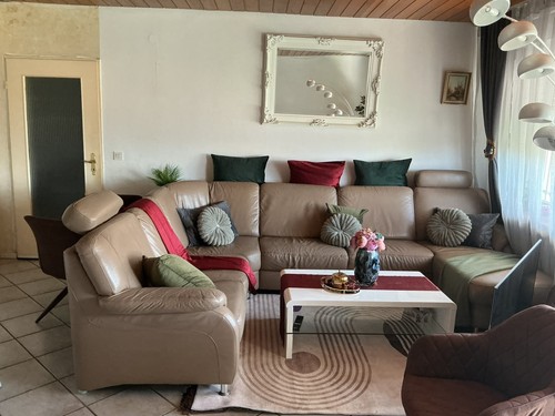 Großes xxl leder ecksofa - großes,