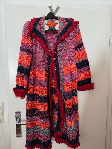 Strickmantel selbstgestrickt - strickmantel,,