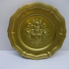 Teller Deko aus Metall mit