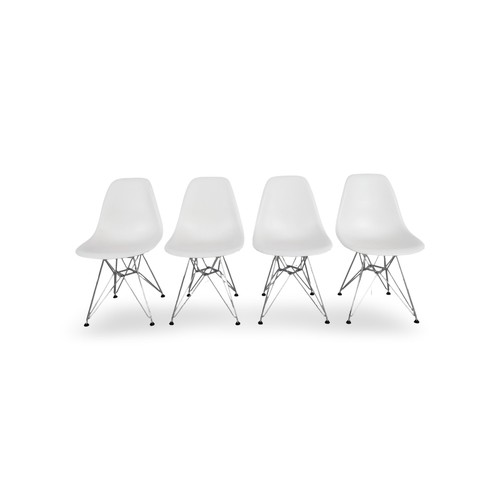 4er set vitra dsr - set, stühle