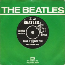 The Beatles - Ballad Of John And Yoko c/w Old Brown Shoe (VINYL)