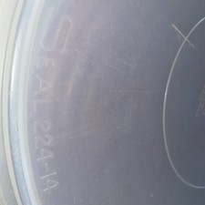 Tupperware V-Deckel (Eisscholle)Ø 32,4 Pengschüssel 6 L Gefrier-Torten Behälter