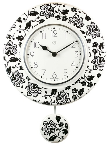 Pendeluhr küchenuhr schwarz - pendeluhr,