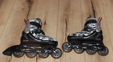 Inline Skates Kinder / FILA / gr. 32-35 / inklusive Schoner und Helm Casco Pytho