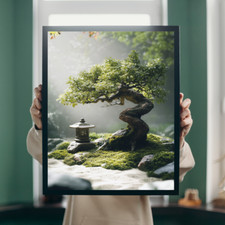 Bonsai Baum Poster -