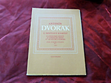 DVORAK  II. Streichquartett B dur Noten für Violine I und II Viola Violoncello