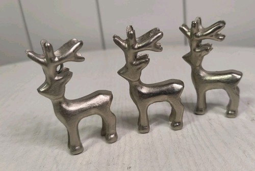 Drei kleine hirsche silber - kleine,