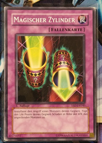 Magischer zylinder - yu-gi-oh,