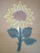 Fensterbild Sonnenblume aus