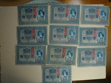 10 Stück 1000 Kronen 1902