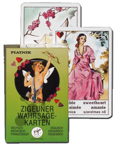 Spiel zigeuner wahrsagekarten - zigeuner,