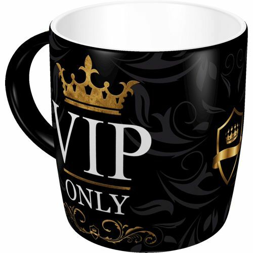 Kaffeetasse vip only retro - vip,