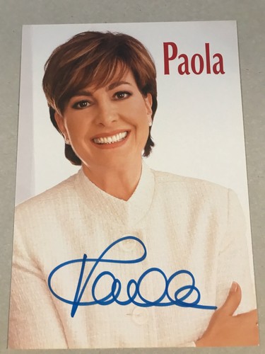 Autogramm paola felix schlager - autogramm,