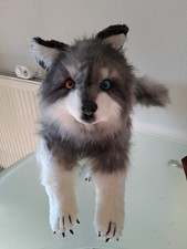 Wolf Plüsch  Handarbeit