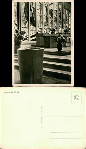 Ansichtskarte ascheberg kirche - ansichtskarte,