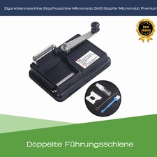 Zigarettenmaschine Mikromatic DUO Micromatic Stopfmaschine mit Reinigungsset