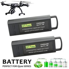 2x 7500mAh Akku Batterie für
