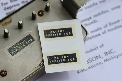 Gibson paf patent applied - gibson, -patent