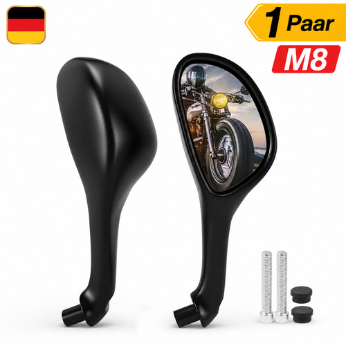 Schwarz spiegel set für - m8,