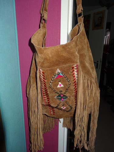 Damen tasche echtleder indian - echtleder, /indian