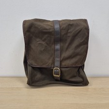 Barbour Letter Post Mail Reitertasche Wachs Baumwolle Umhängetasche Messenger Bag