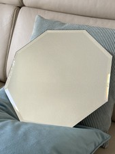 Spiegelplatte/-untersetzer/Platzteller 8eckig, 32x32 cm