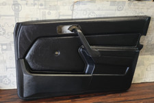 Top W201 190e 190d  schwarz Türverkleidung Türpappe vorne rechts Leder MB Tex