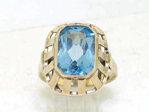 Ring 333 gelbgold 8kt - ring,