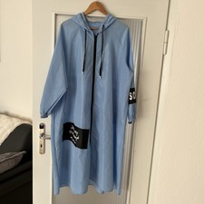 Leichter Regenmantel Blau mit