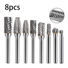 8-Tlg Frässtifte 6mm Schaft