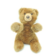 Steiff Happy Teddybär Stoff Plüschtier ca. 28 cm - Vintage